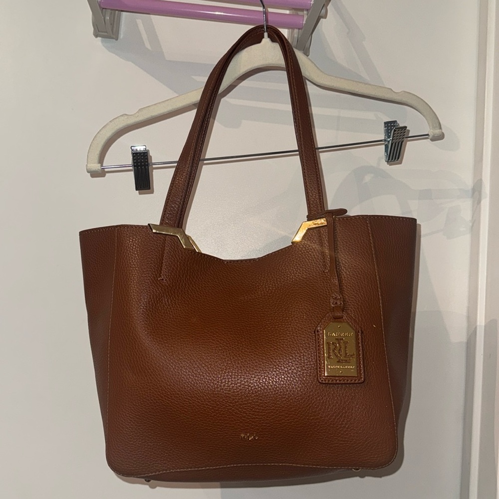 Ralph Lauren Leather Medium Shopper